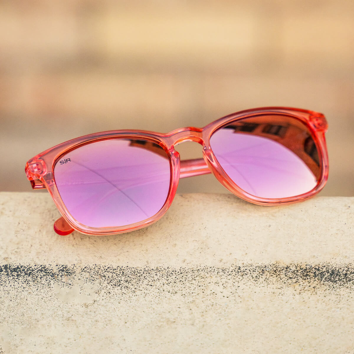 polarized sunglasses pink