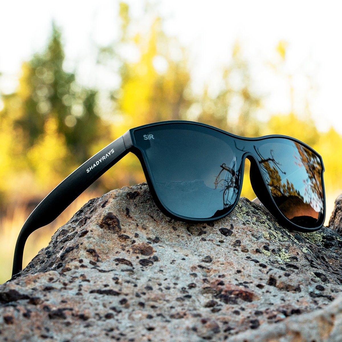 HighRise - Blackout Polarized – Shady Rays® | Polarized Sunglasses