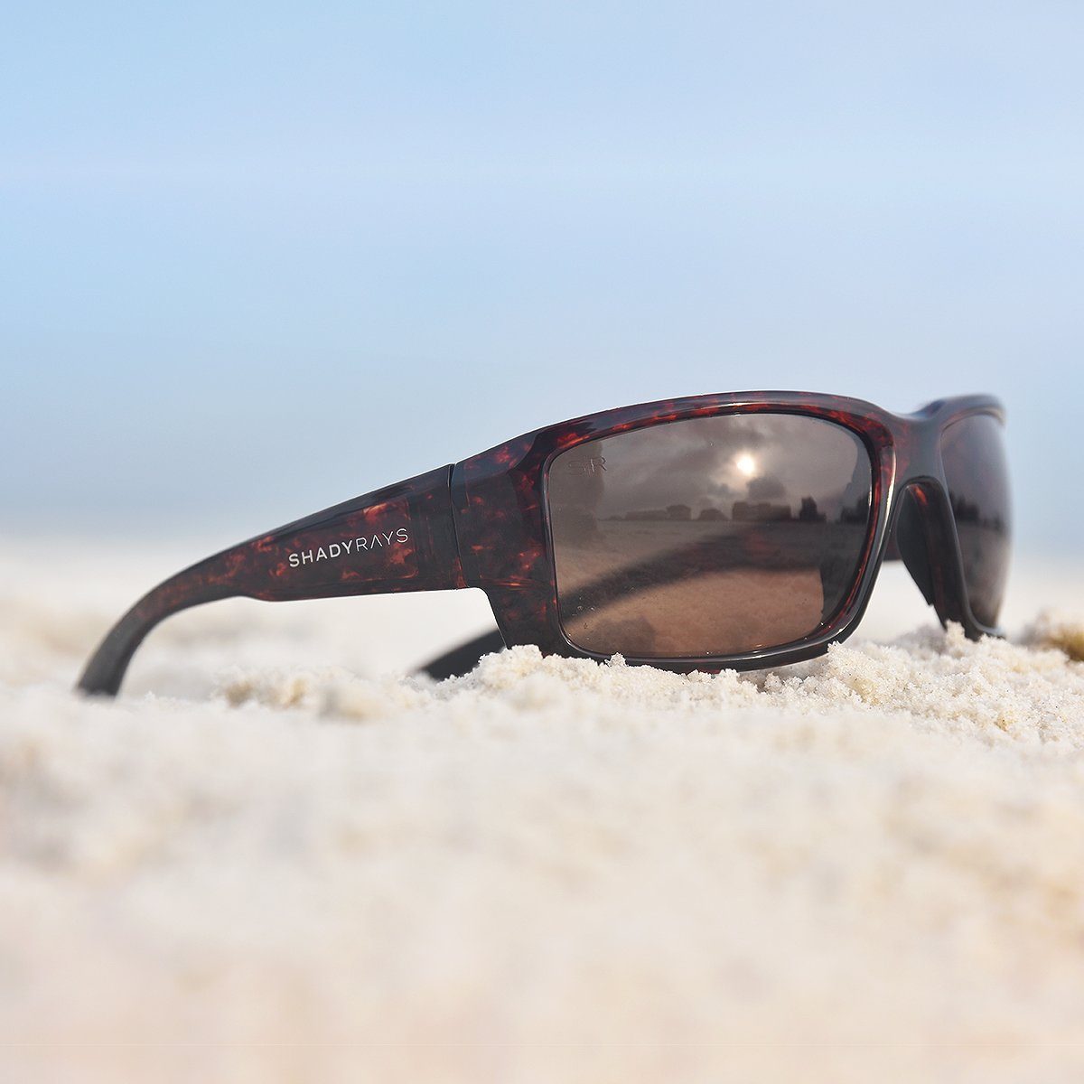 Shady Rays DeepSea Cuda - Amber Tortoise Polarized Sunglasses – Shady ...