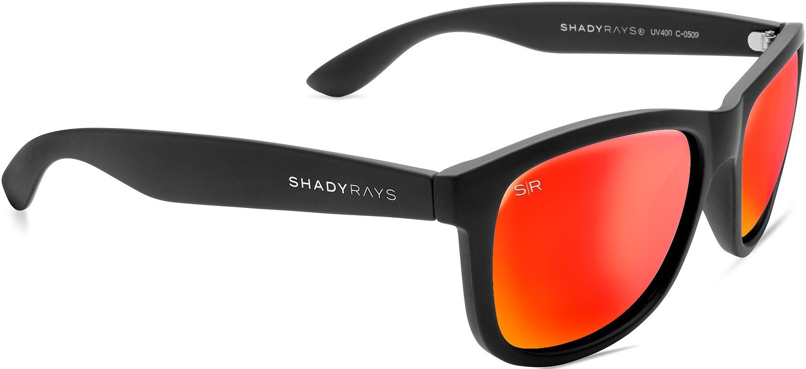 Black Infrared Polarized Sunglasses 