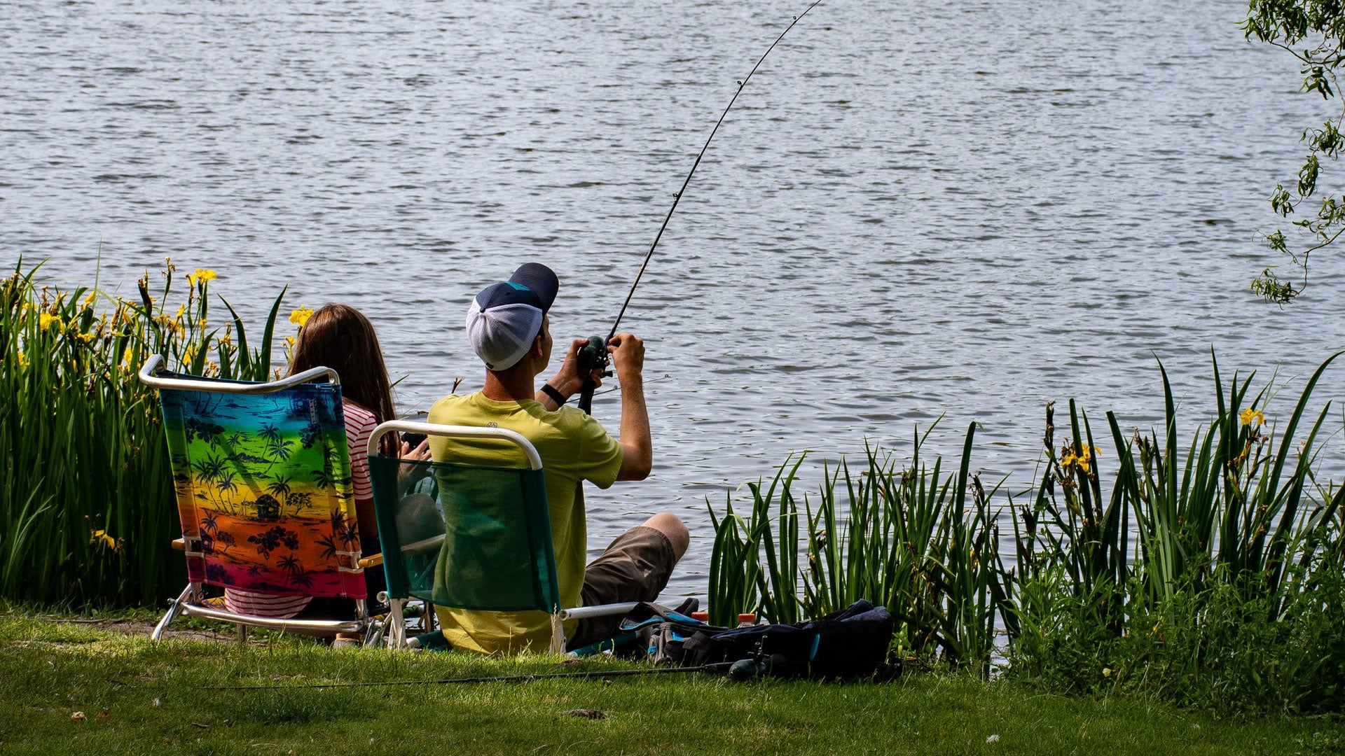 Fishing is great for mental health