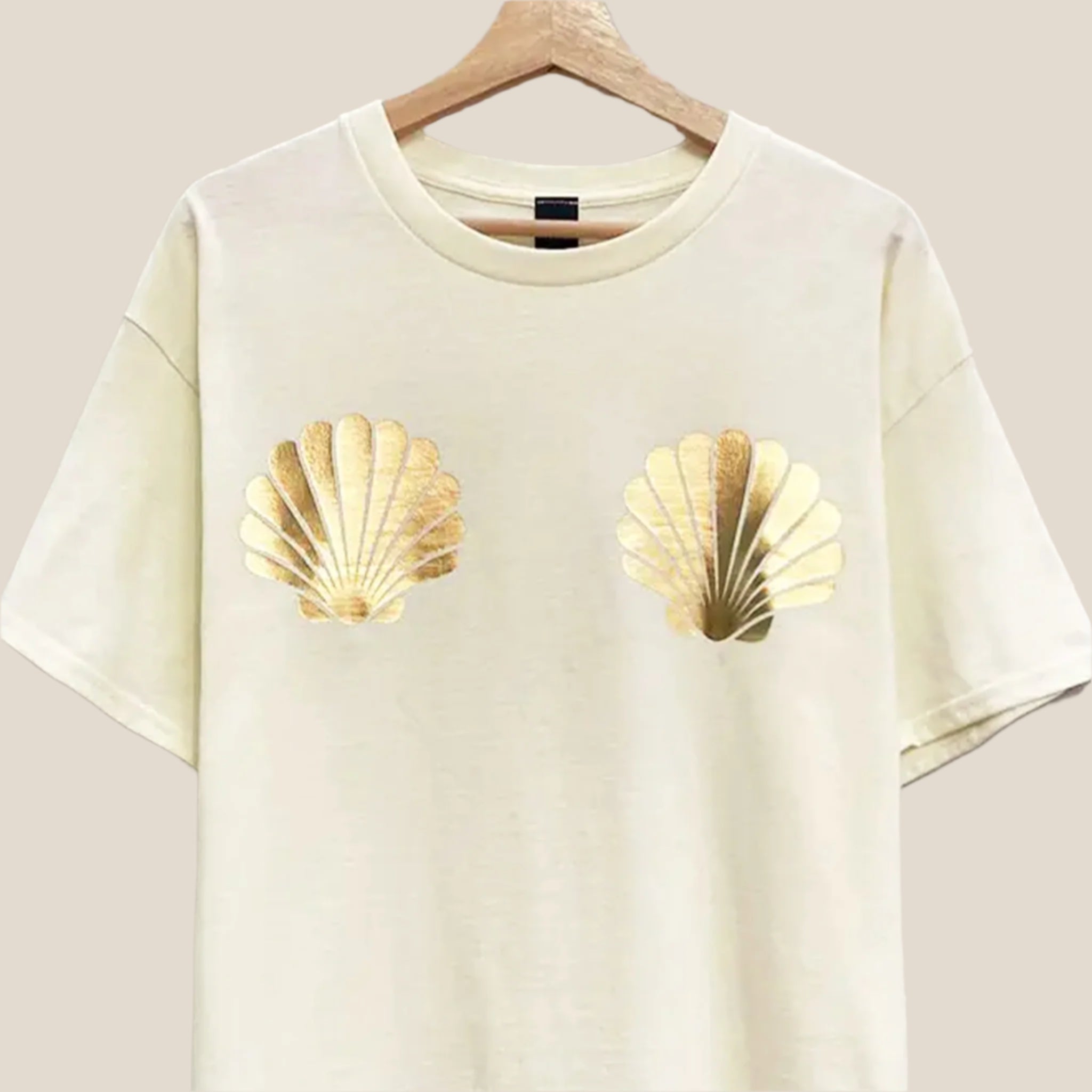 Mermaid Gold Shell Tee | Butter