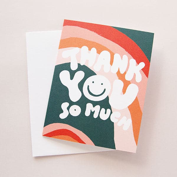 Rose Gold Foil Thank You Cards - White Cardstock — PAIGE BY DESIGN