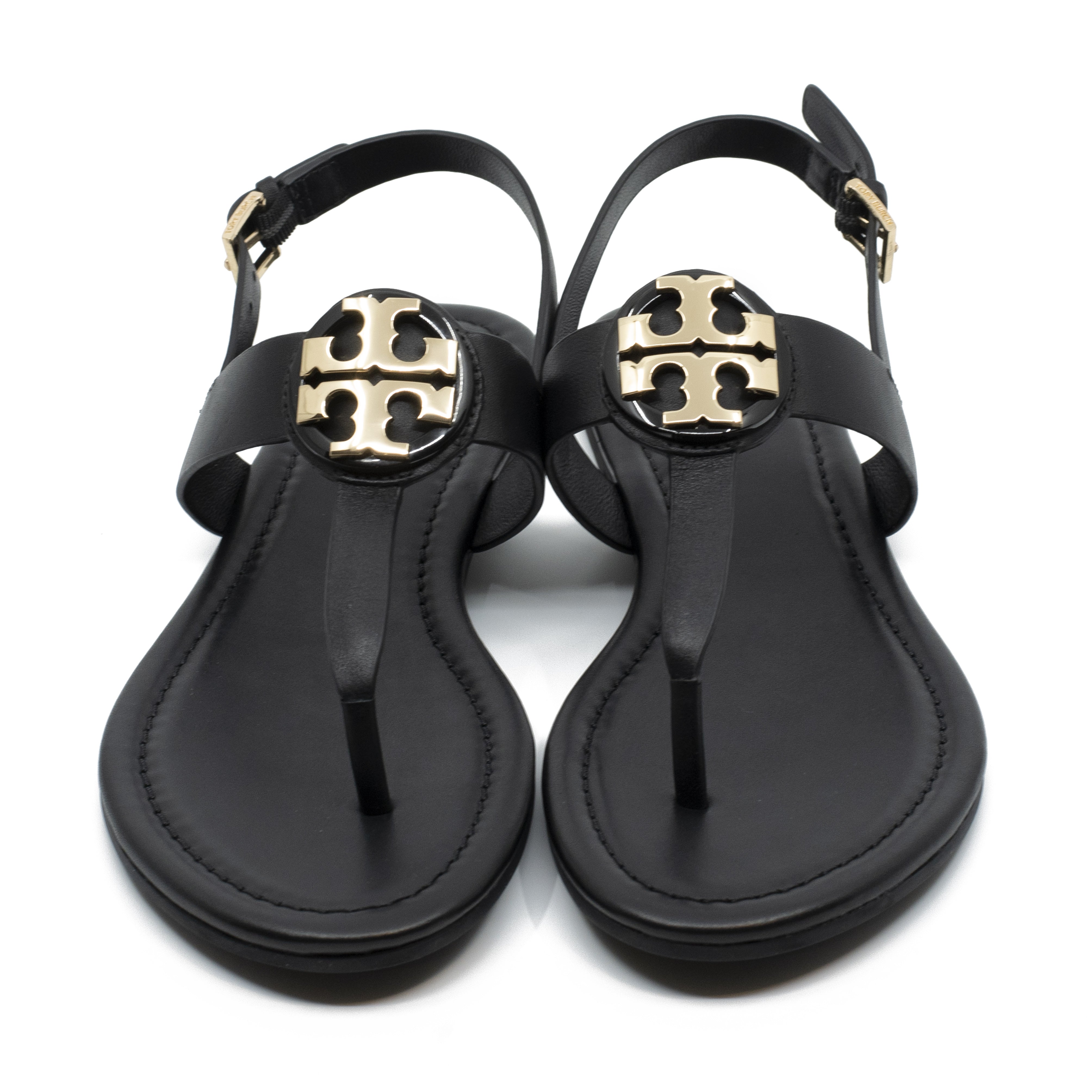 TORY BURCH CLAIRE FLAT THONG SANDAL IN PERFECT BLACK || 61768-006 BY TORY  BURCH – Galleria di Lux Canada