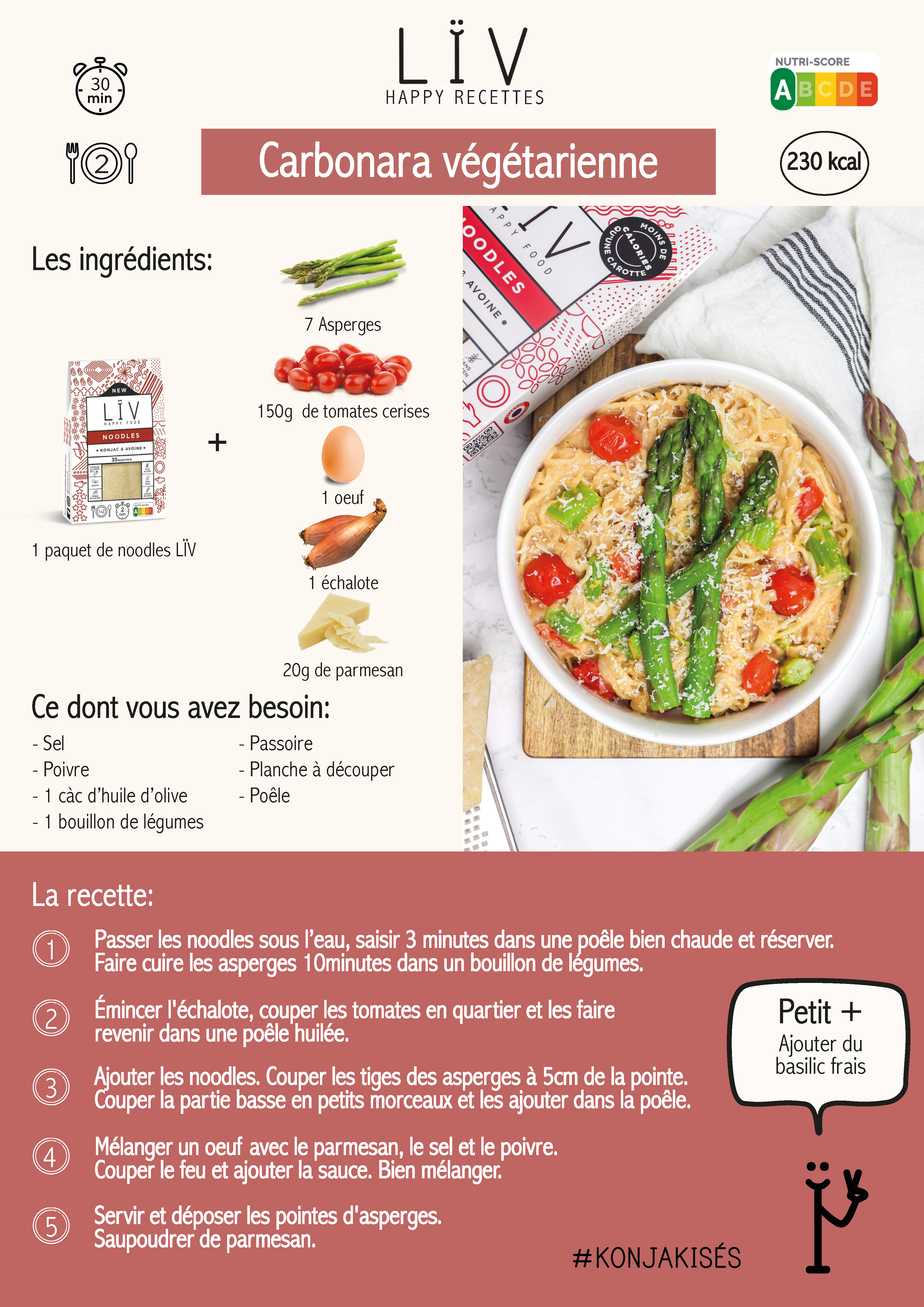 LÏV HAPPY FOOD // Konjac is the new pâtes - Une Pintade à Montpellier
