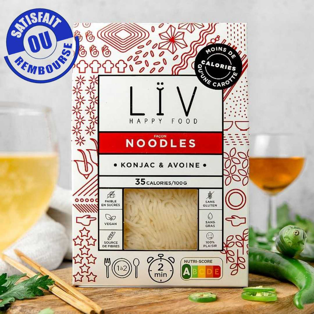 Spaghetti de konjac 6x200g - LIV Happy Food