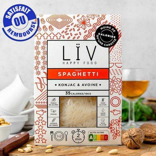 Lot de 5 spaghetti de Konjac pour régime minceur - Achetez en ligne