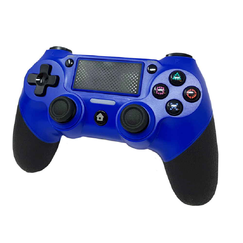Old Skool Playstation 4 Double Shock 4 Wireless Controller - Blue