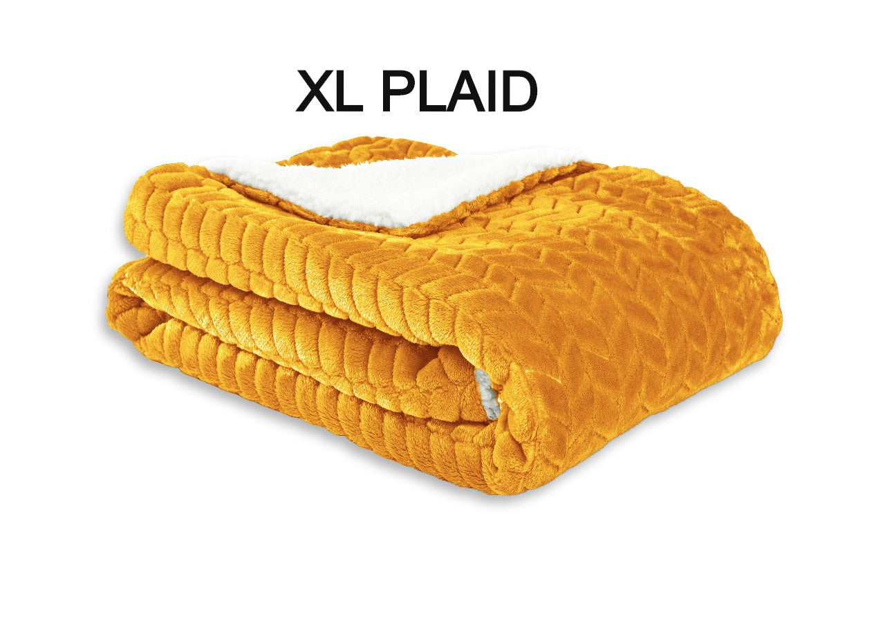 Plaid Leaf XL 180x220 – Kussoo.nl