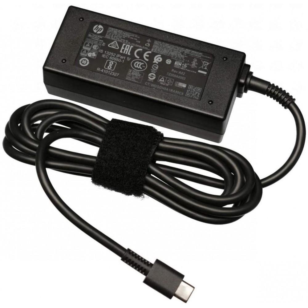 Original for 45W Type-C charger for HP V5Y26AA Spectre 13 Elite x2 101 –  eBuy INDIA