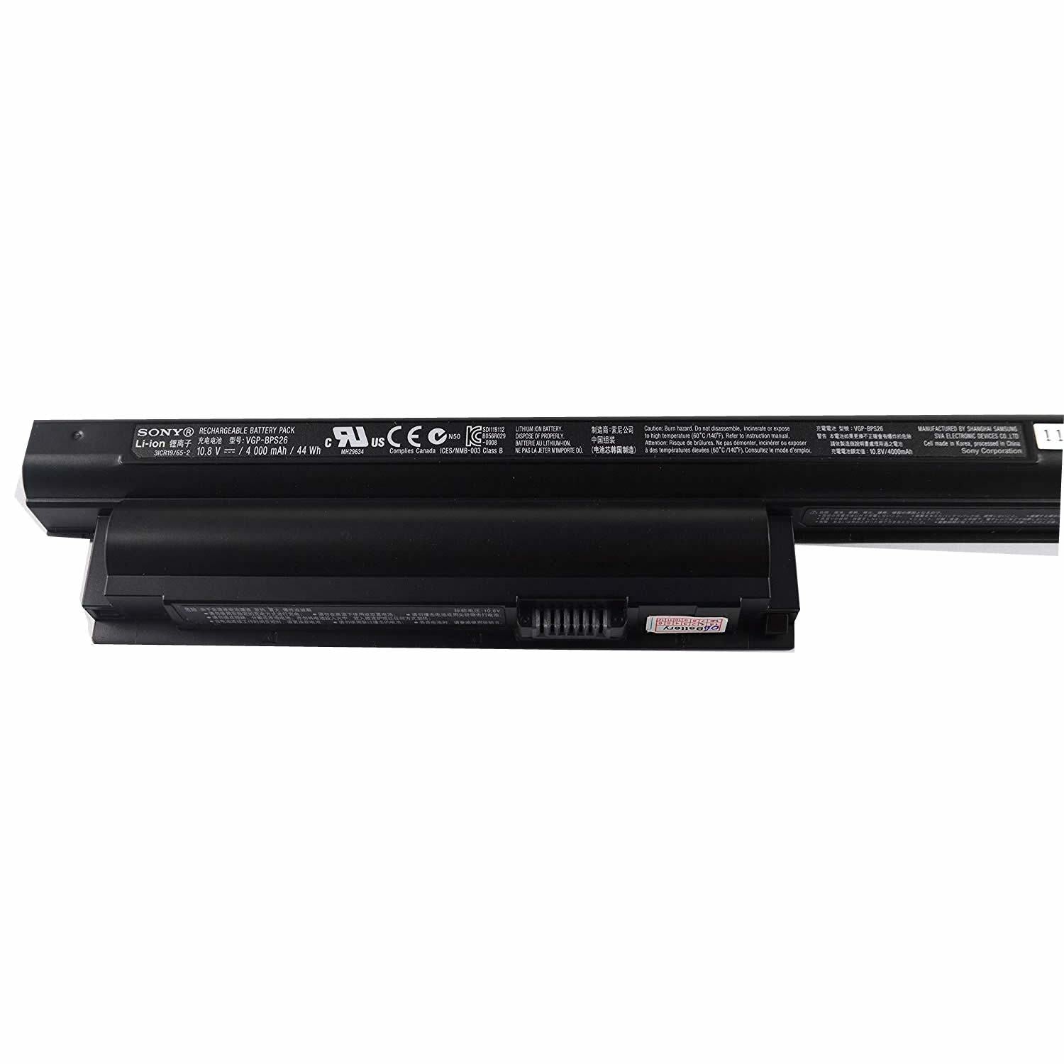 Vgp Bps26 Bps26 Laptop Battery Compatible With Sony Ca Cb Vpc Ca15fa B Ebuy India