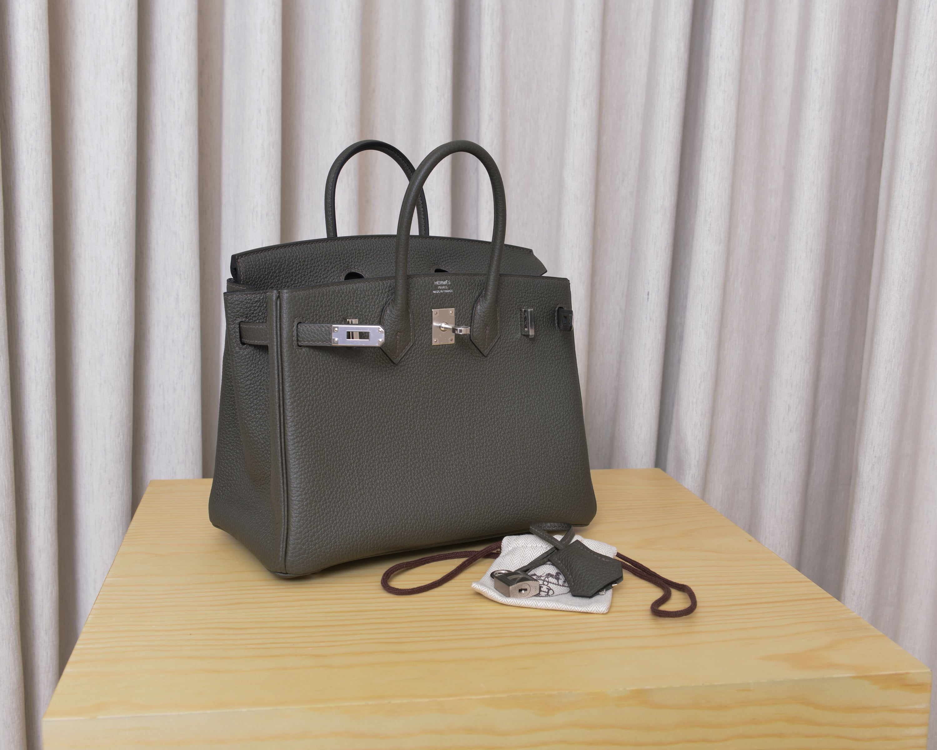 hermes vert de gris birkin