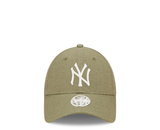 New Era  NY Yankees Womens Linen Green 9FORTY Adjustable Cap