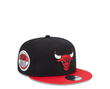 New Era Chicago Bulls Team Side Patch Black 9FIFTY Snapback
