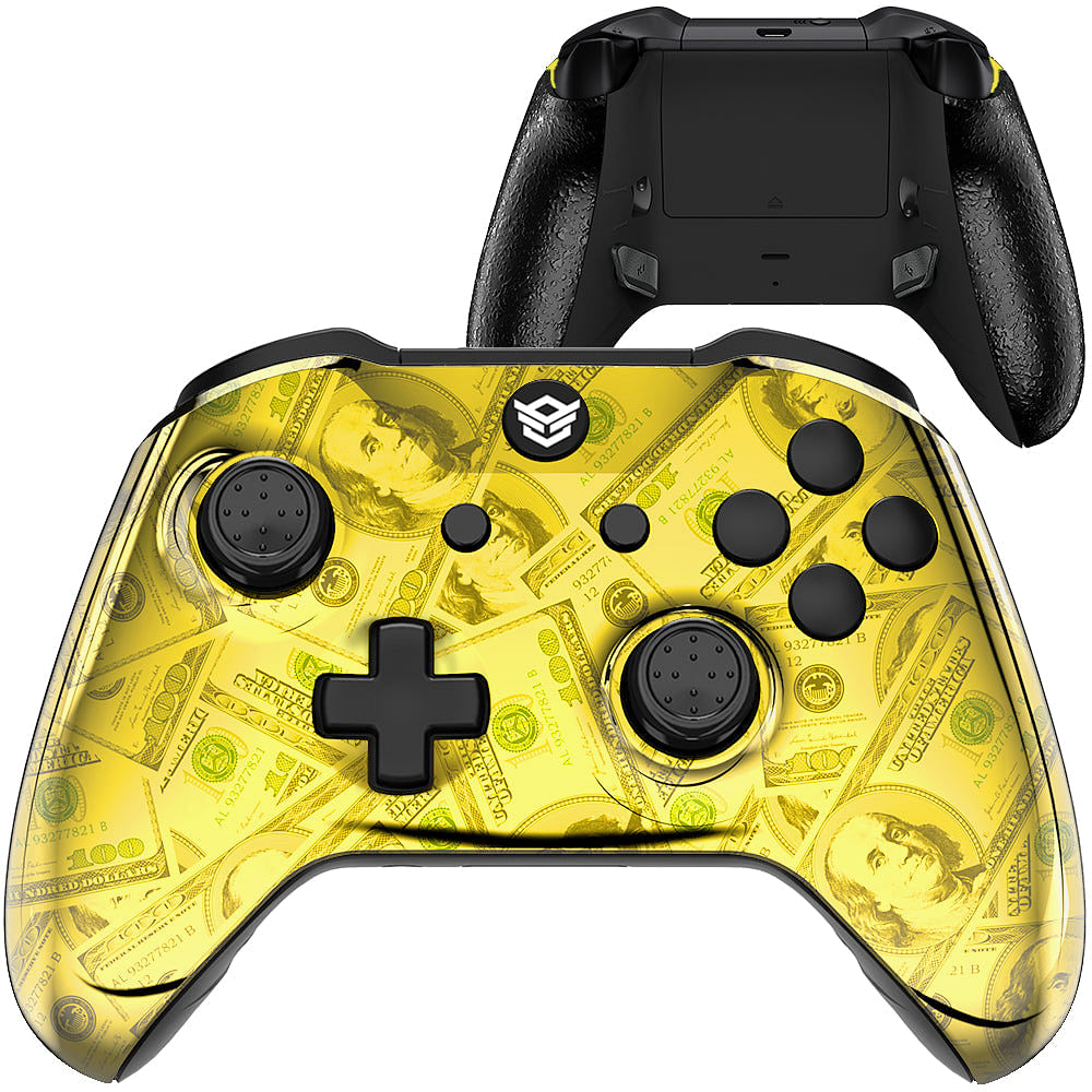 chrome gold xbox one controller