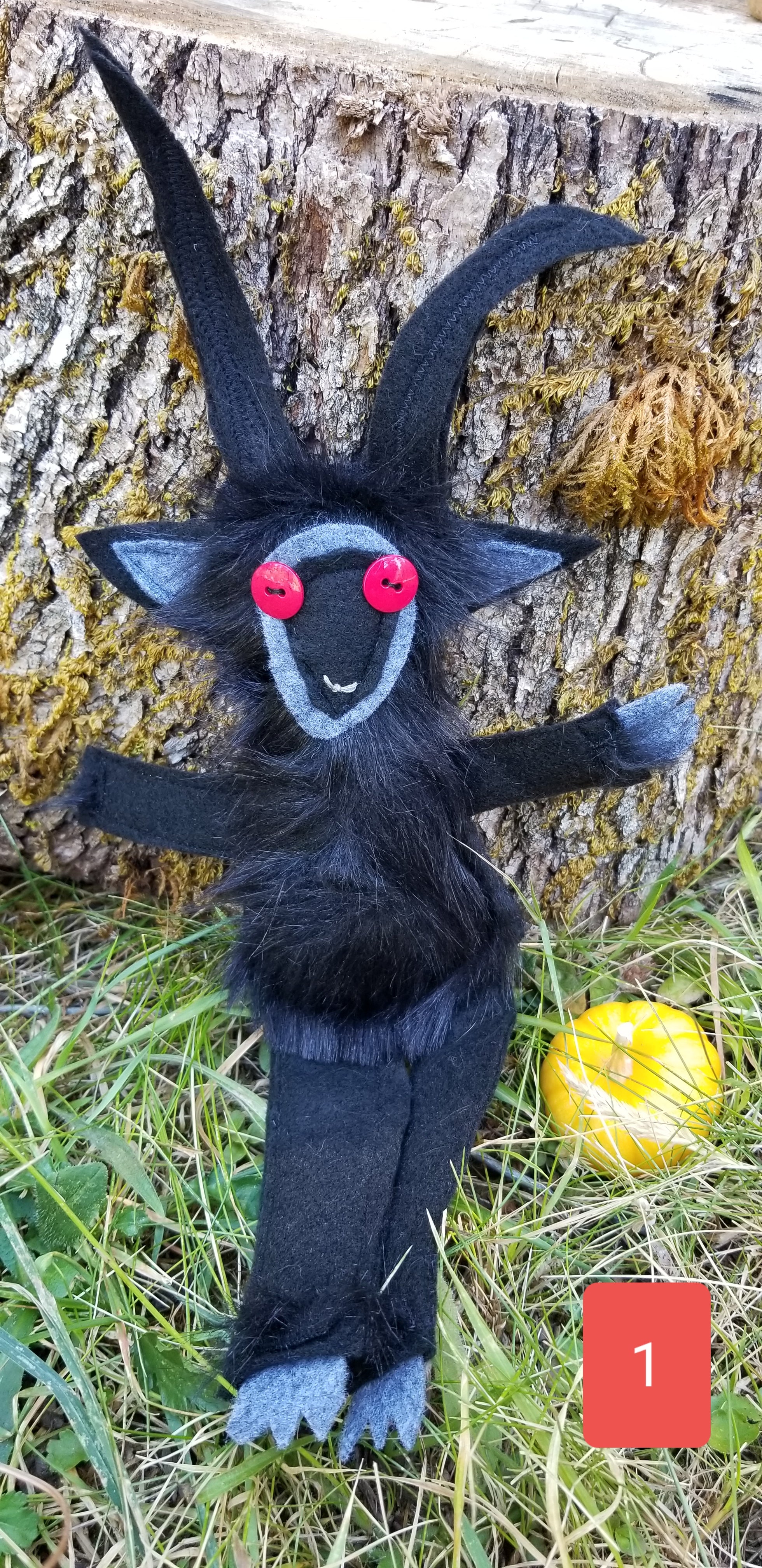 black phillip plush