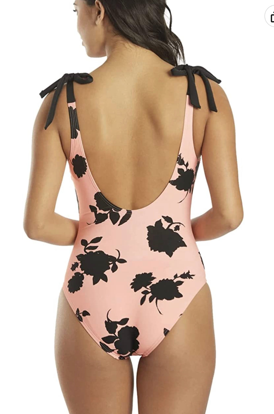 Kate Spade New York Shoulder Tie V-neck One Piece Swimsuit - Beach Chain  Girl