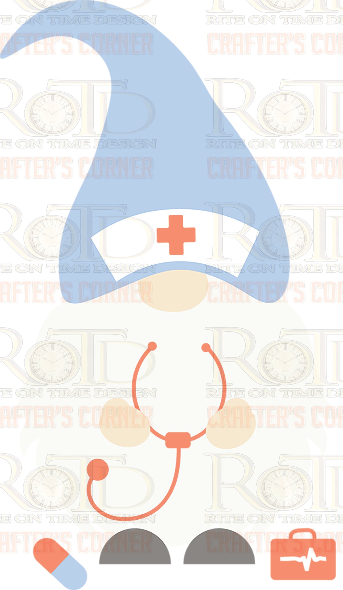 Download Nurse Gnome Sublimation Print Rotd Crafter S Corner