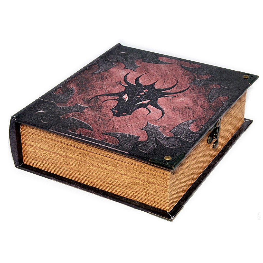 Grimoire Deck Box, Dragonlord by Wizardry Foundry - Store 800 cards in ...