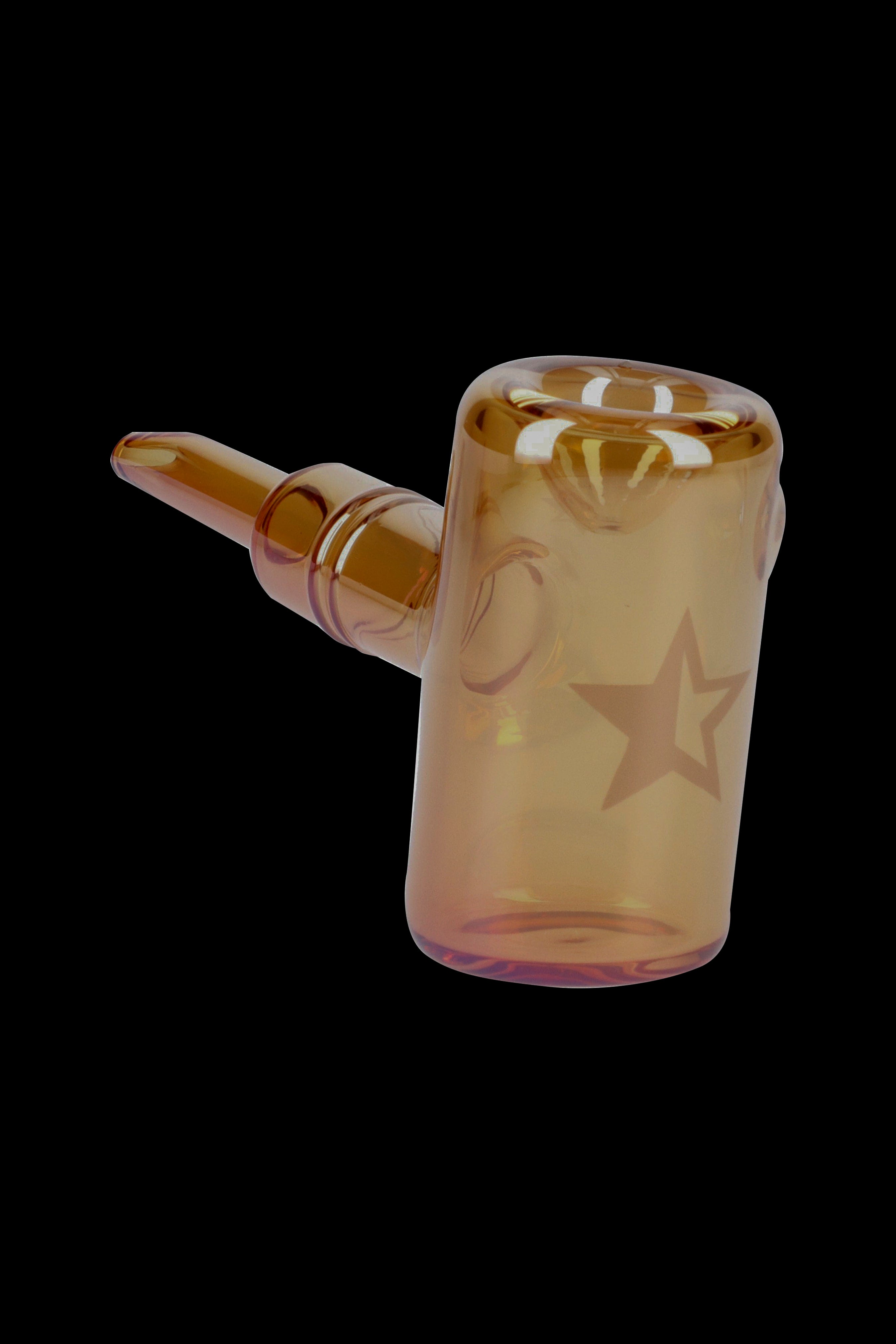 Image of Famous X Lava Fumed Large Sherlock Pipe-Orange