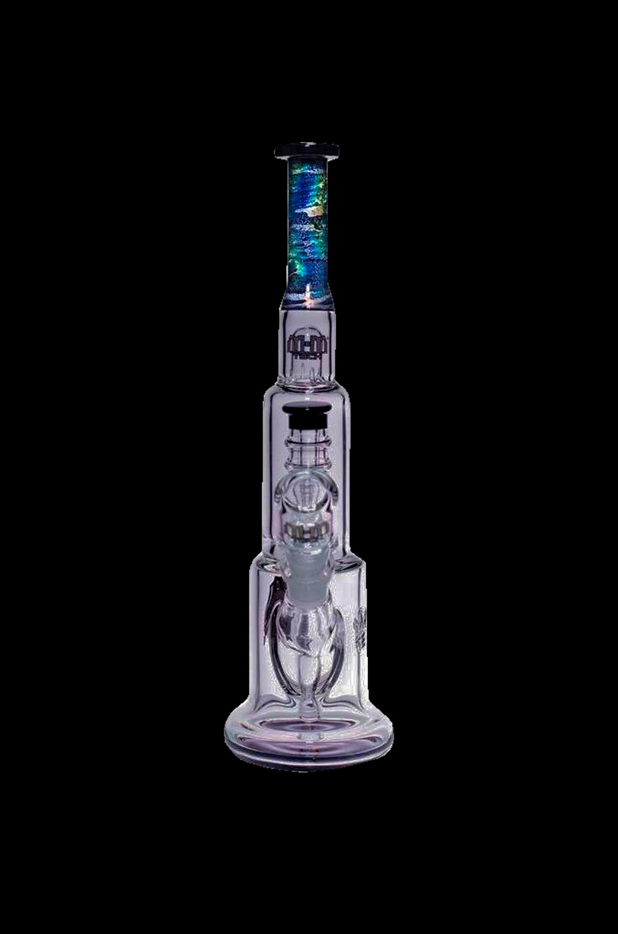 Image of M&M Tech Shortie Tube with Chandelier Water Pipe