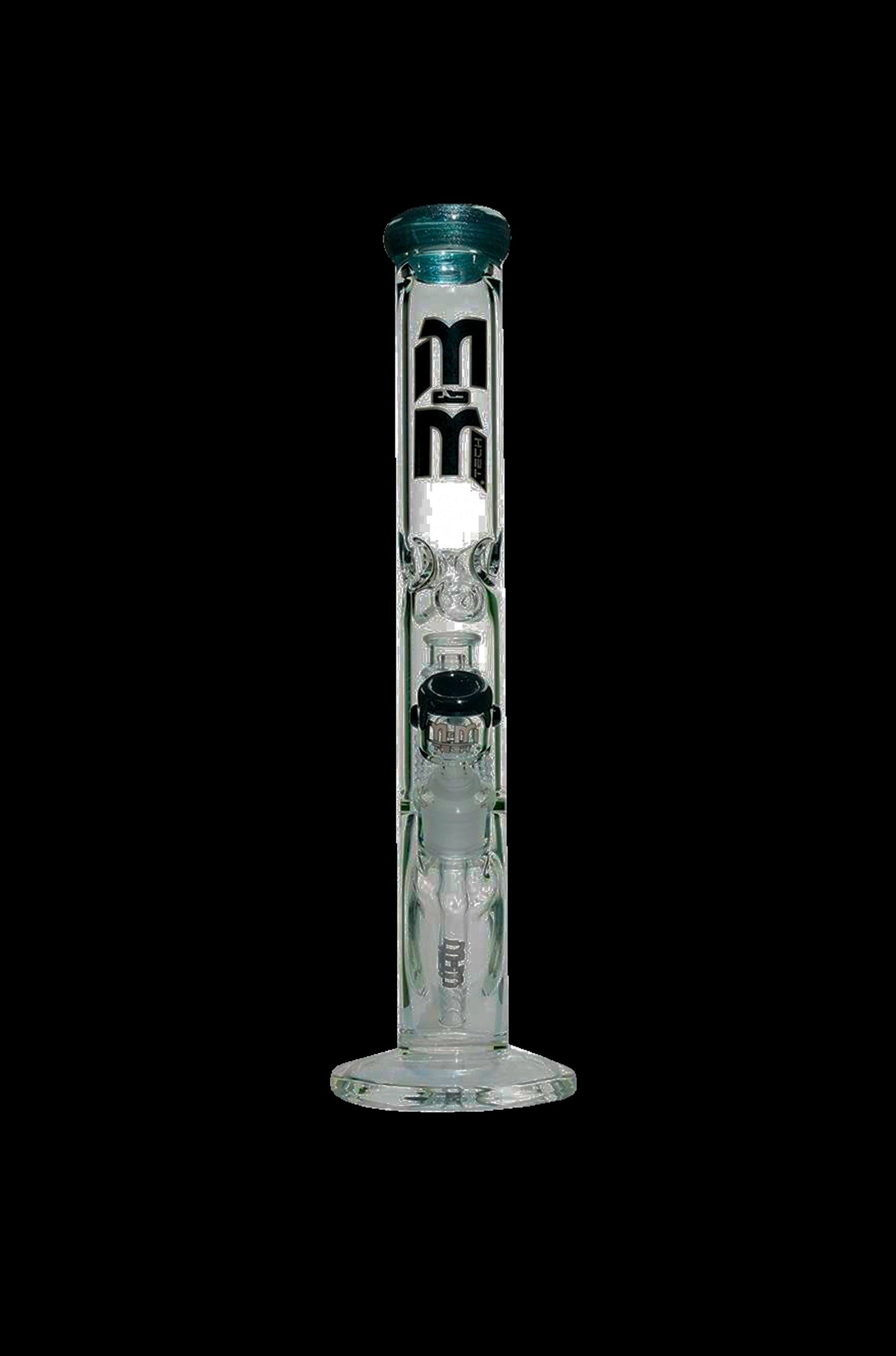 Image of M&M Tech Straight Tube Bong with Chandelier Perc