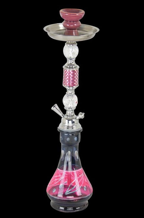 14 1000Gr. Monster Pink Designed Beaker Engraved Top Glass