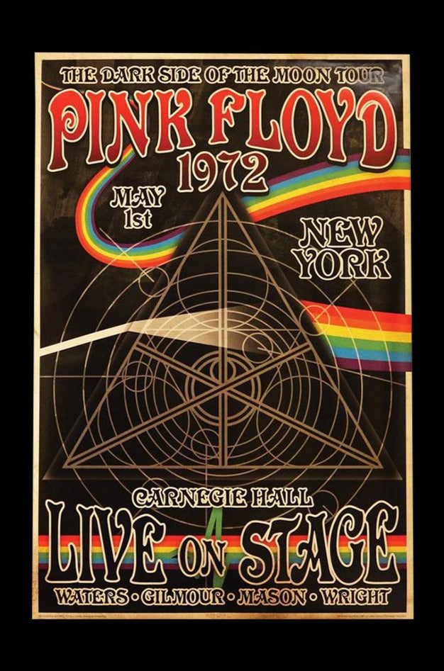 Pink Floyd Side Tour Poster