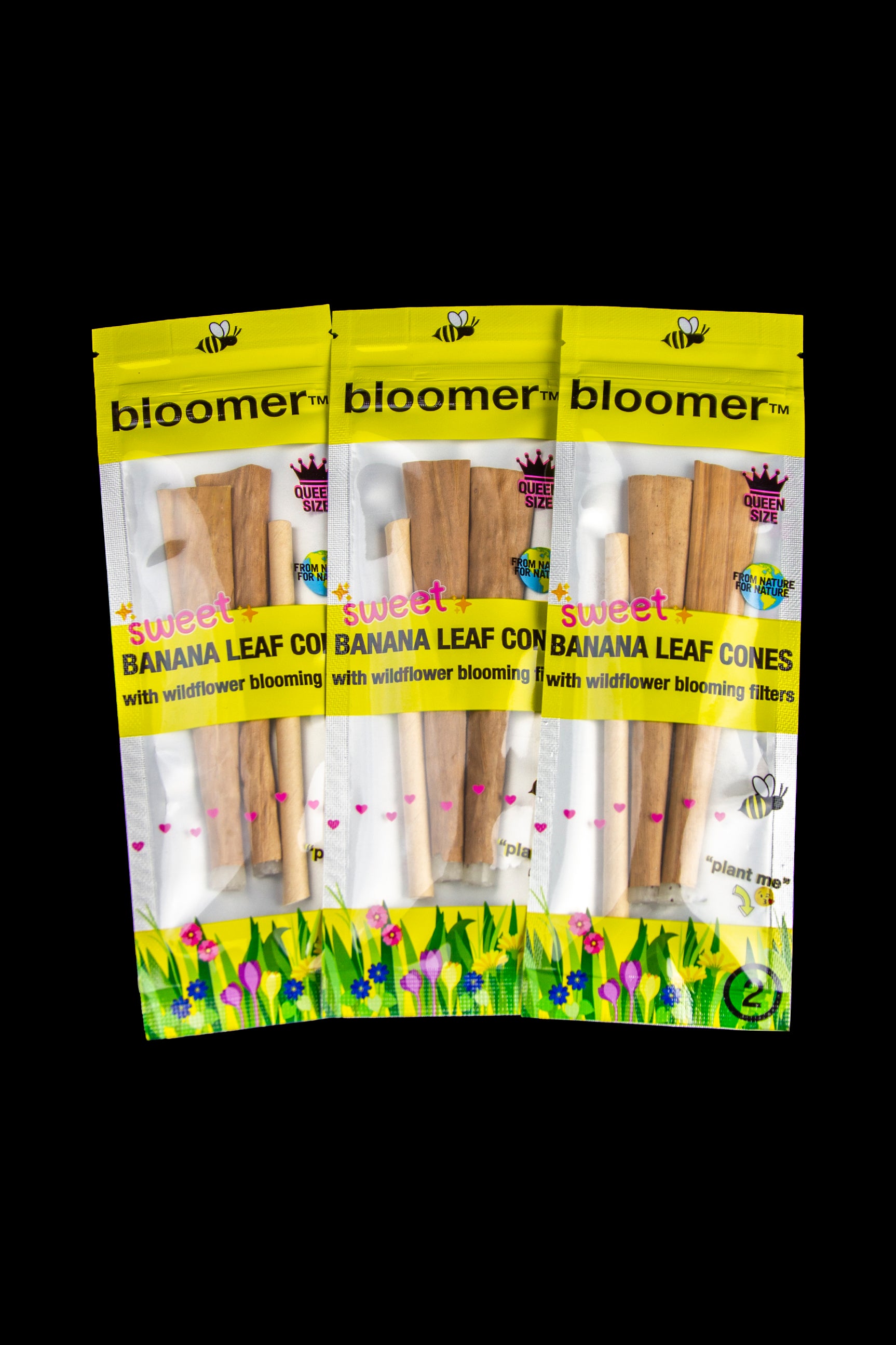 Image of Bloomer Organic Sweet Banana Leaf Cones SRS 