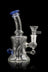 Marble-Studded Dab Rig with Colored Accents - Blue Ball - Marble-Studded Dab Rig with Colored Accents - Blue Ball