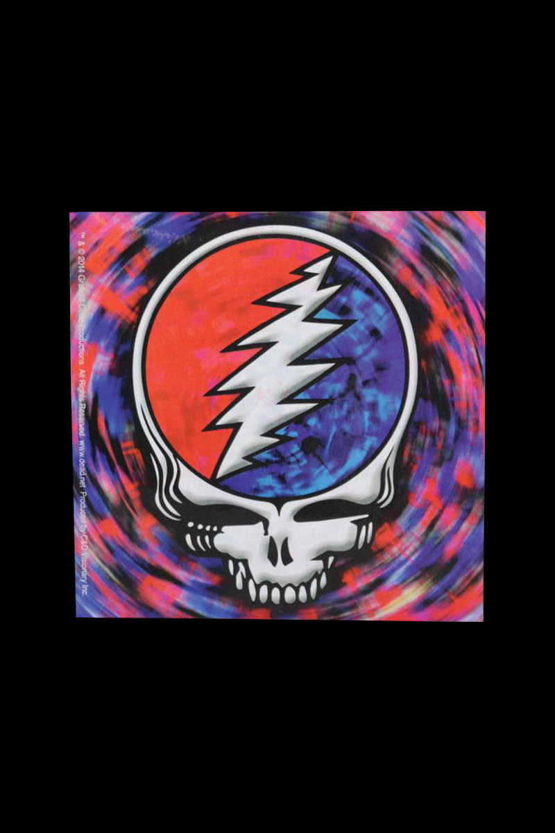 Grateful Dead Steal Your Face Spin Sticker
