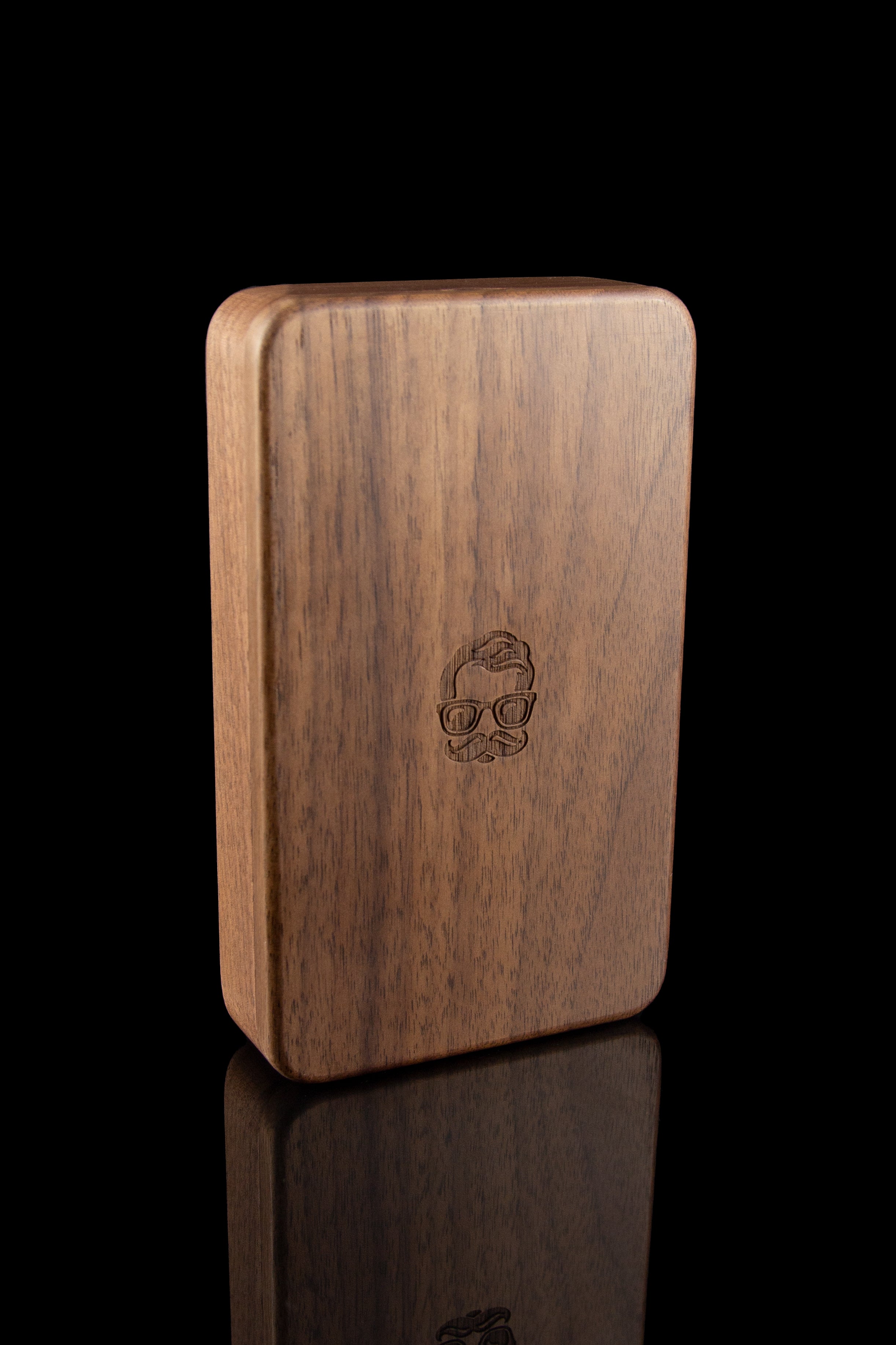 Image of Heady Dad Oakleaf Wood Mini Case