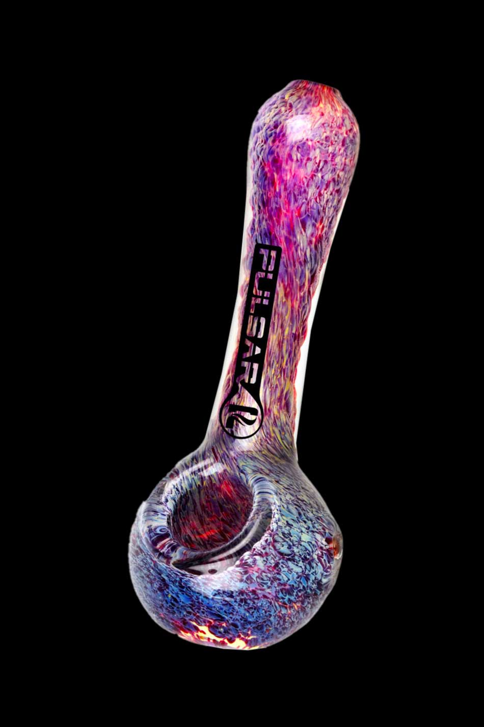 Image of Pulsar Melting Color Fritted Glass Spoon Pipe