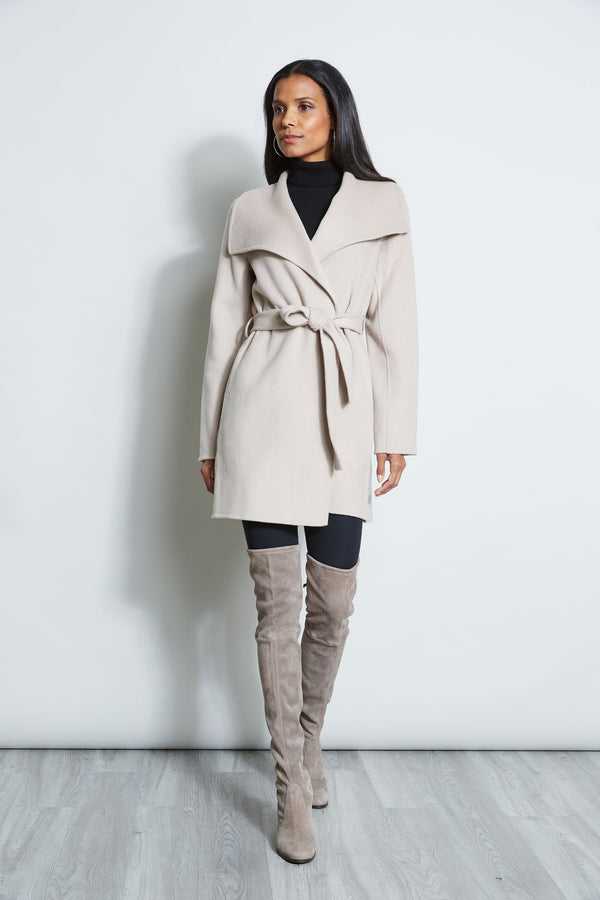 Elie Tahari Coat Vivianne Double Pillow Collar Puffer, $375