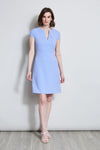 Flared-Skirt Short Sleeves Sleeves Darts Spring Dress