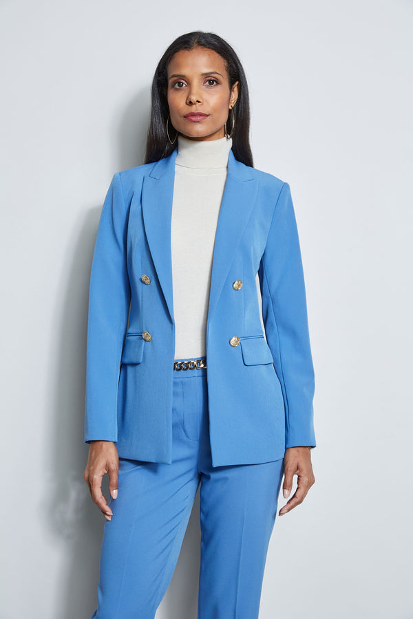 Stitch Double Breasted Blazer – Elie Tahari