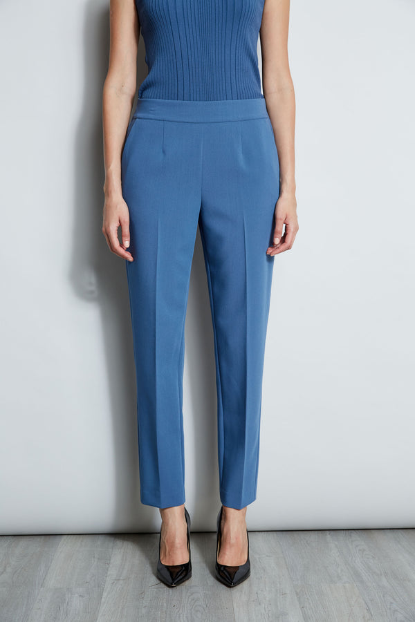 neezeelee Dress Pants for Women Comfort High Waist Skinny Stretch Slim Fit  Leg Easy into Pull on Ponte Pants for Work (Black, 6 (Medium)) : Buy Online  at Best Price in KSA 