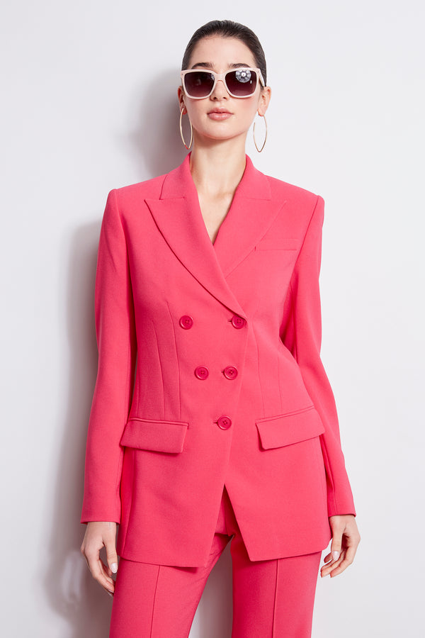 Stitch Double Breasted Blazer – Elie Tahari