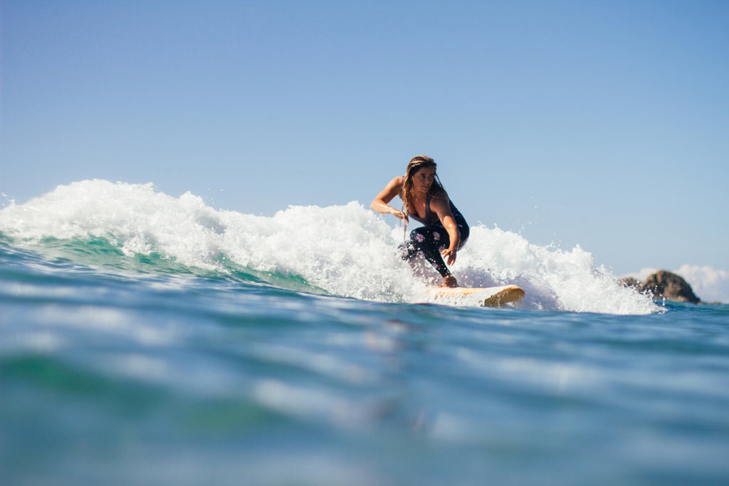 Salt Gypsy releases new colours in their women's surfboard range. Apricot in the Shorebird twin fin. | us.saltgypsy.com #saltgypsy #womenwhosurf #saltgypsyboards #womenssurfboards