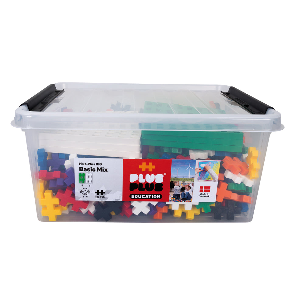 BIG GO! Educational Tub - 200 pcs Basic Mix