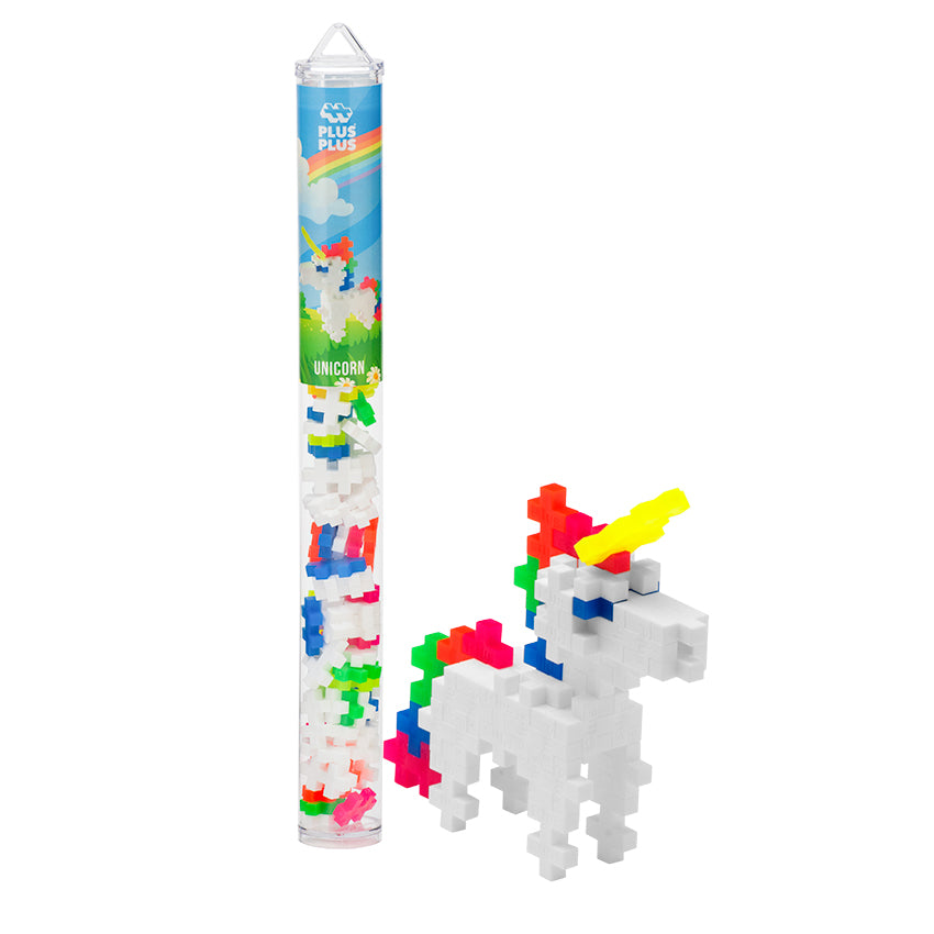 Plus Plus - Fantasy 5 Piece Playset Bundle 70 PC Tubes - Construction Building Stem/Steam Toy Interlocking Mini Puzzle Blocks for Kids
