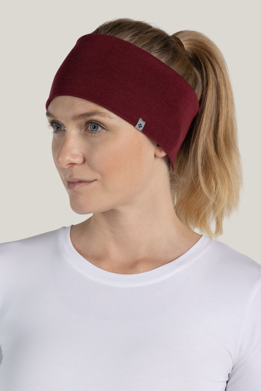 Tidls Headband Maroon Unisex 36