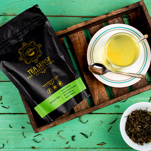 Tea Sense Darjeeling Green Tea, Assam Green Tea