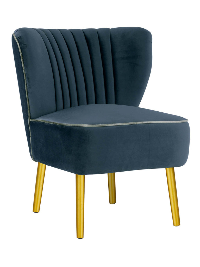 cocktail chair navy