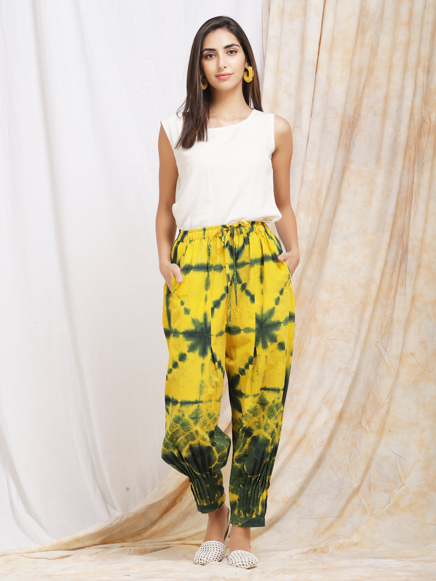 Buy W Grey Embroidered Harem Pants for Women Online @ Tata CLiQ