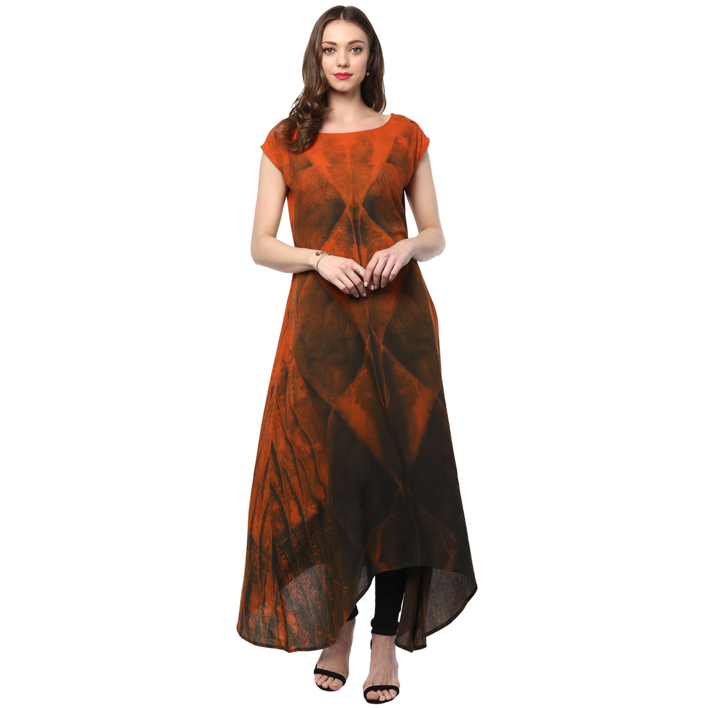 kurta gown maxi