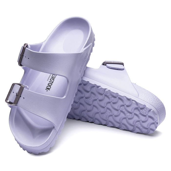 purple birkenstock sandals