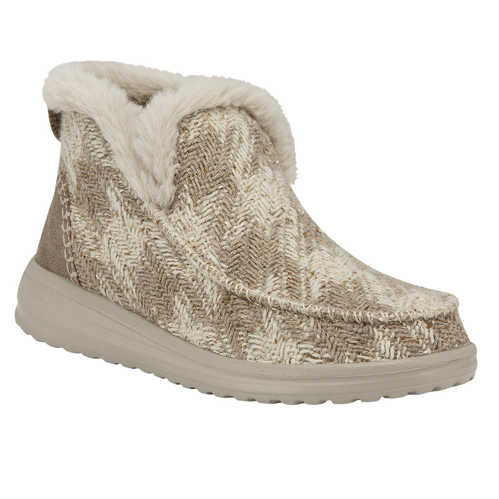 Women's Hey Dude Britt in Cream Cheetah