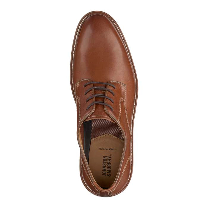 Johnston & Murphy-Crawford Venetian-Mahogany – Lucky Shoes