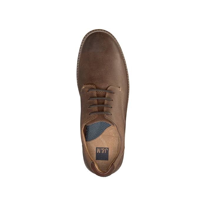 Johnston & Murphy-Crawford Venetian-Mahogany – Lucky Shoes